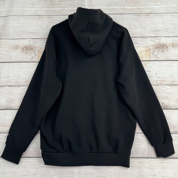 Crooks & Castles Black on Black Logo Hoodie Sweatshirt Men's Medium Black - Picture 2 of 12
